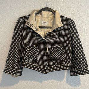 Vintage ARMANI COLLEZIONI Cropped jacket / Blazer